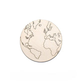 earth design mdf cutout for diy art
