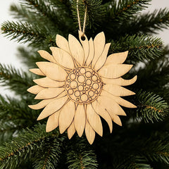 wooden sunflower base for resin art