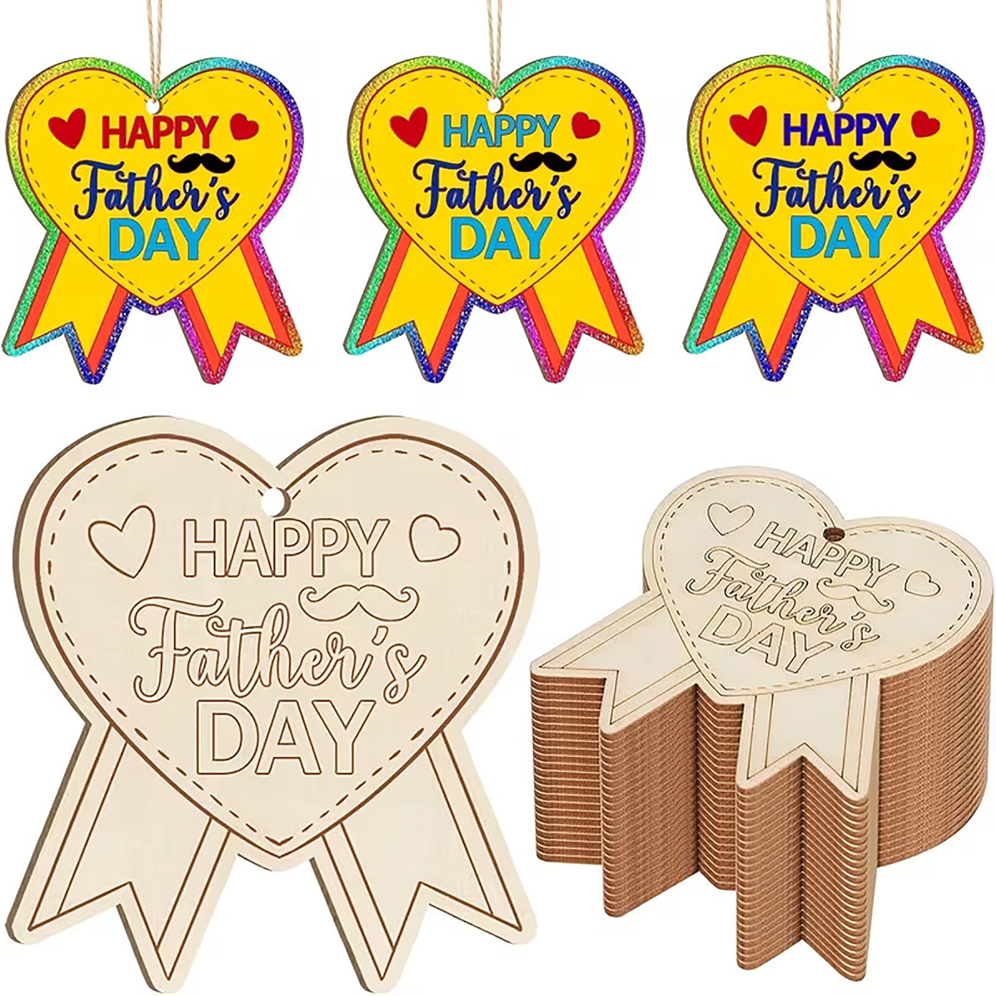 wooden heart blank for painting