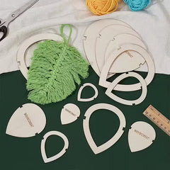 wood macrame cutting mold