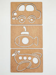 rectangle wooden boards for diy crafts