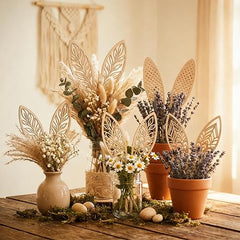 bunny shape craft sticks