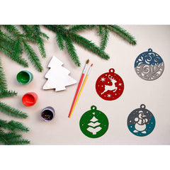 unfinished wood christmas crafts