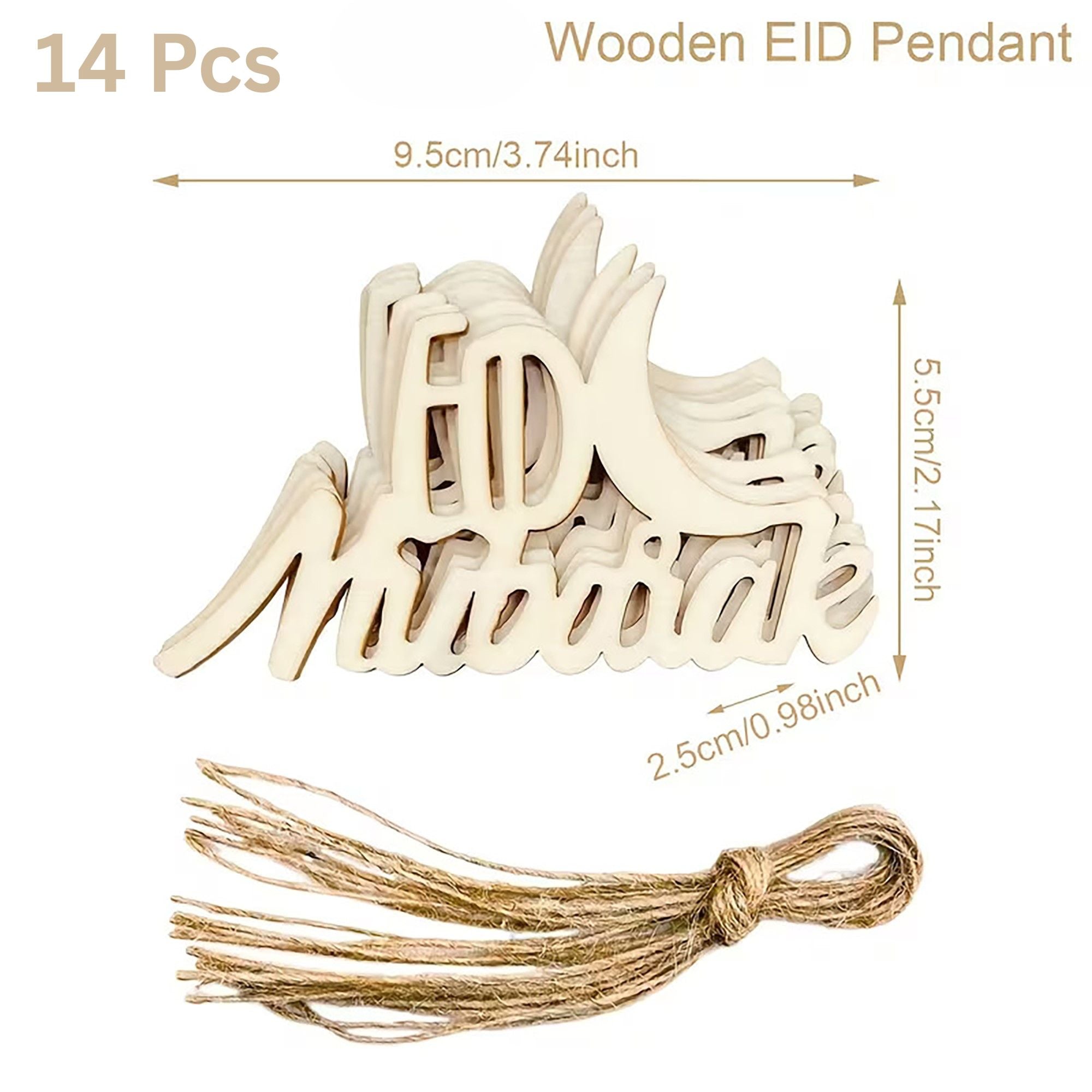 mdf eid hanging shapes