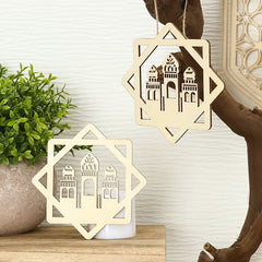 mdf islamic hanging shapes
