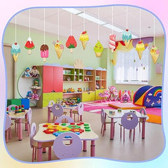 paintable ice cream shapes