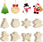 wooden christmas cutouts