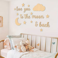 reusable self adhesive wooden stickers