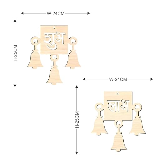 mdf shubh labh hanging for craft projects