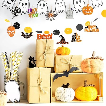paintable halloween shapes