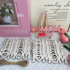 pine mdf heart craft blanks
