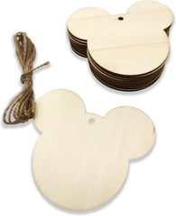 wooden mouse head cutouts