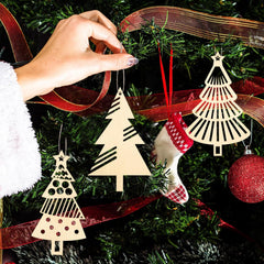wooden tree shapes diy