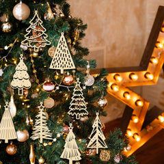 wooden tree shapes diy