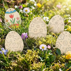 laser cut mdf egg