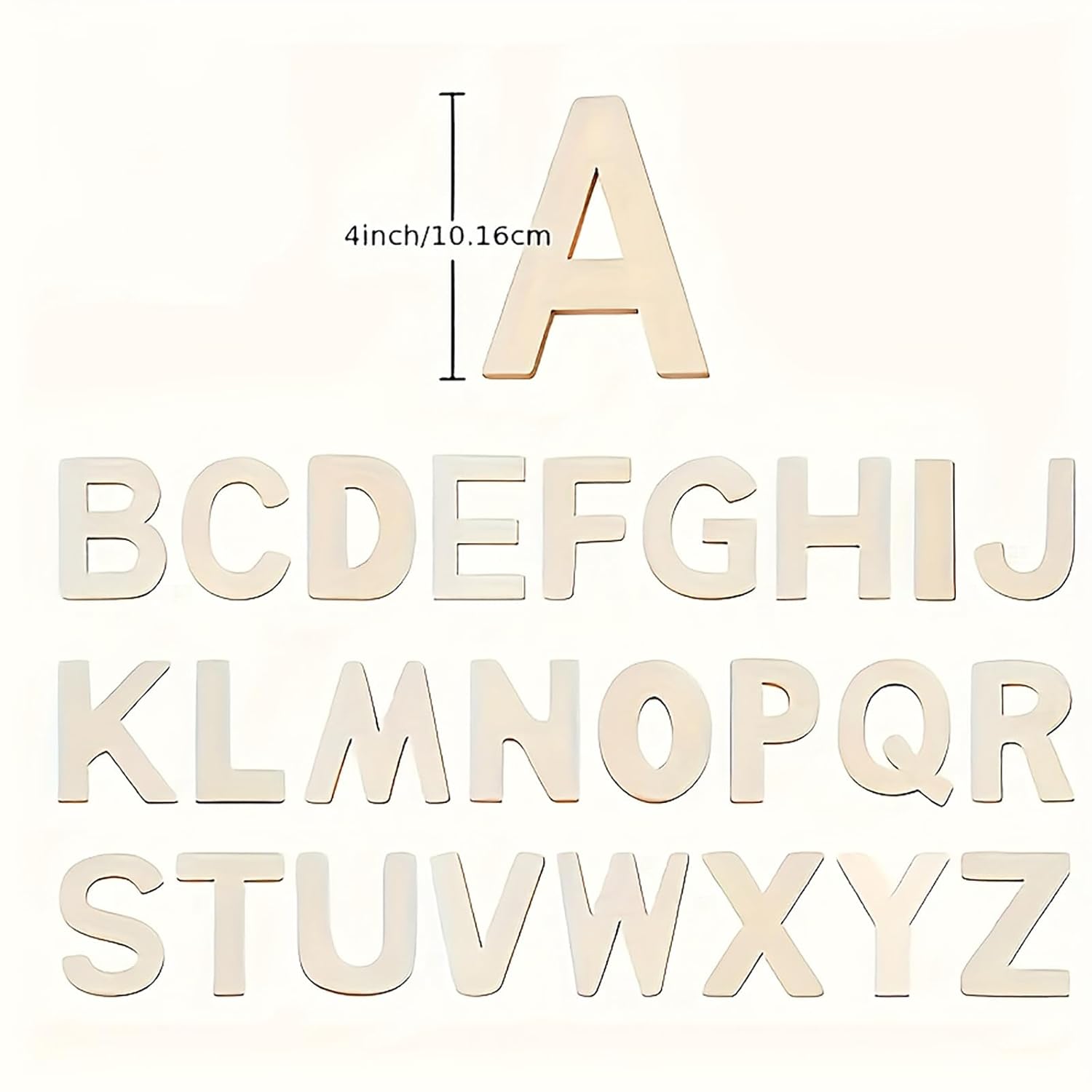 mdf alphabet cutouts for name board