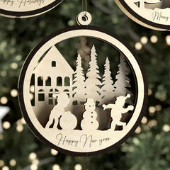 christmas tree hanging decorations