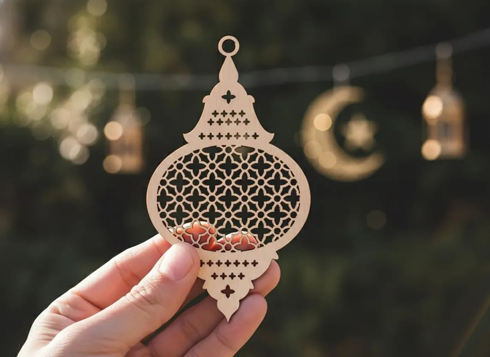 islamic festival hanging ornament