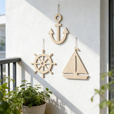 nautical shape mdf cutouts for diy art