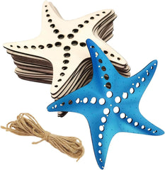 starfish shape mdf cutout for diy art