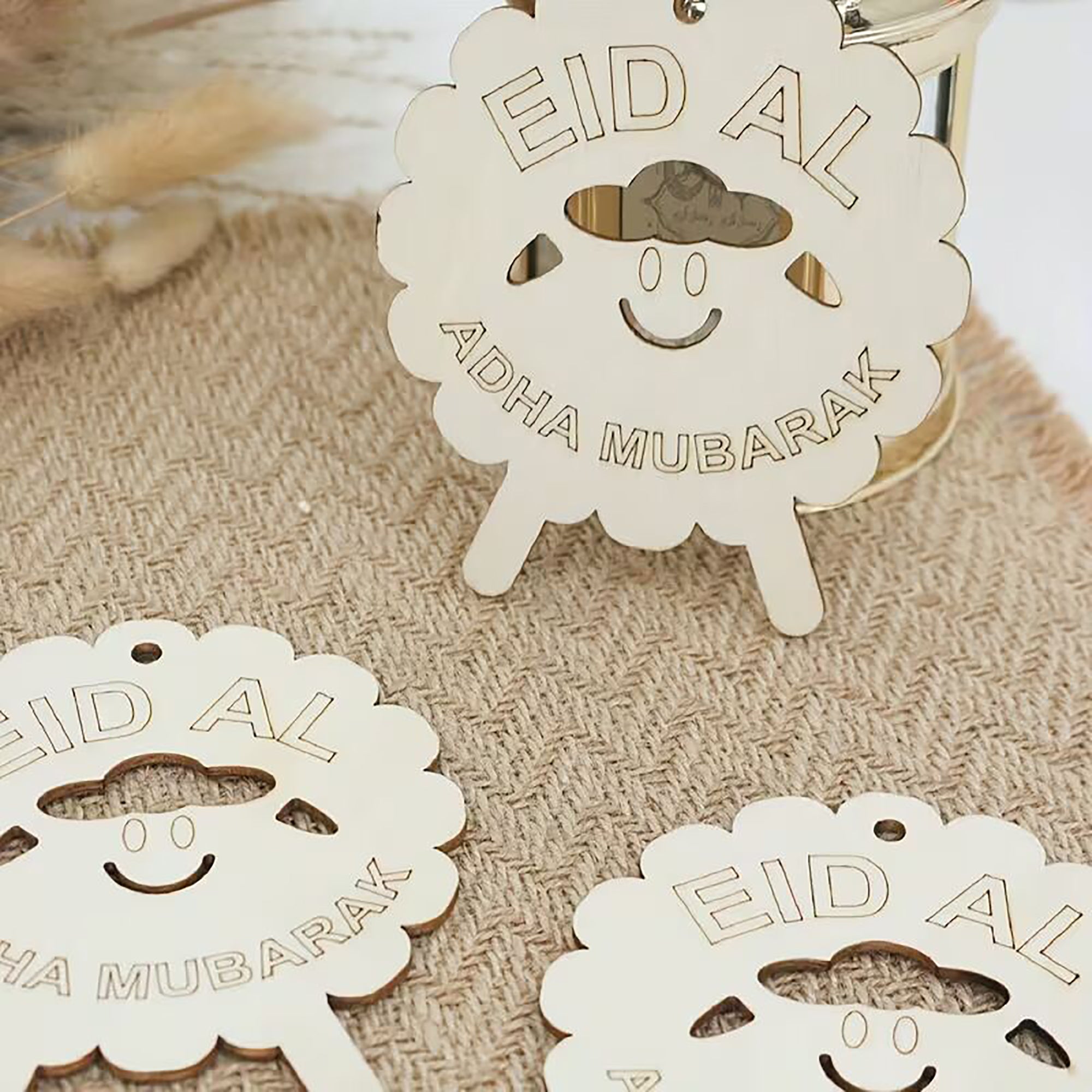 mdf hanging base for ramadan diy activities