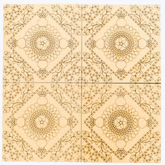 12 inch kalash mandala mdf base