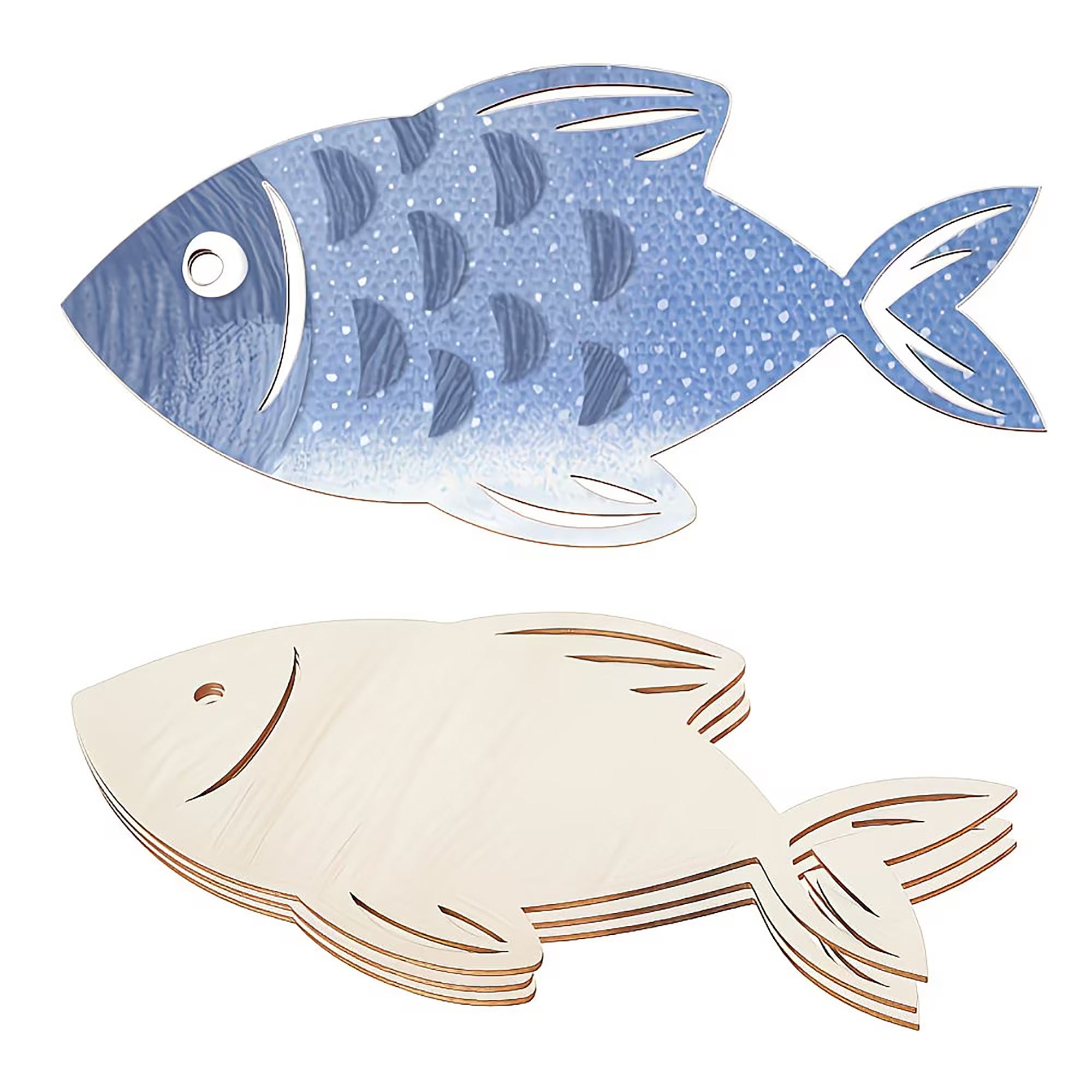 fish mdf board for mandala painting