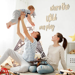 kids playroom wall hanging sign