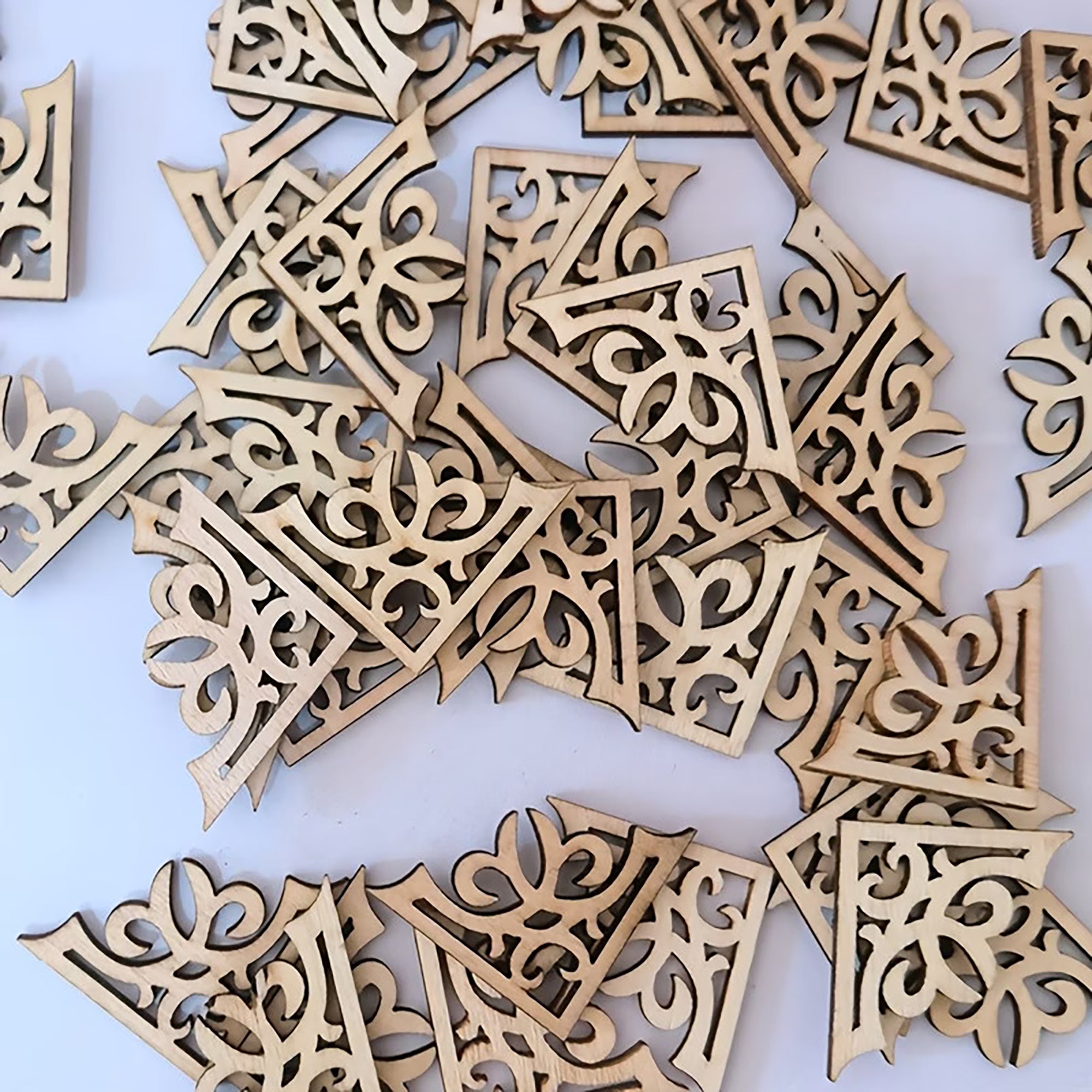 small wood circles for resin art