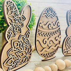 bunny mdf diy craft base