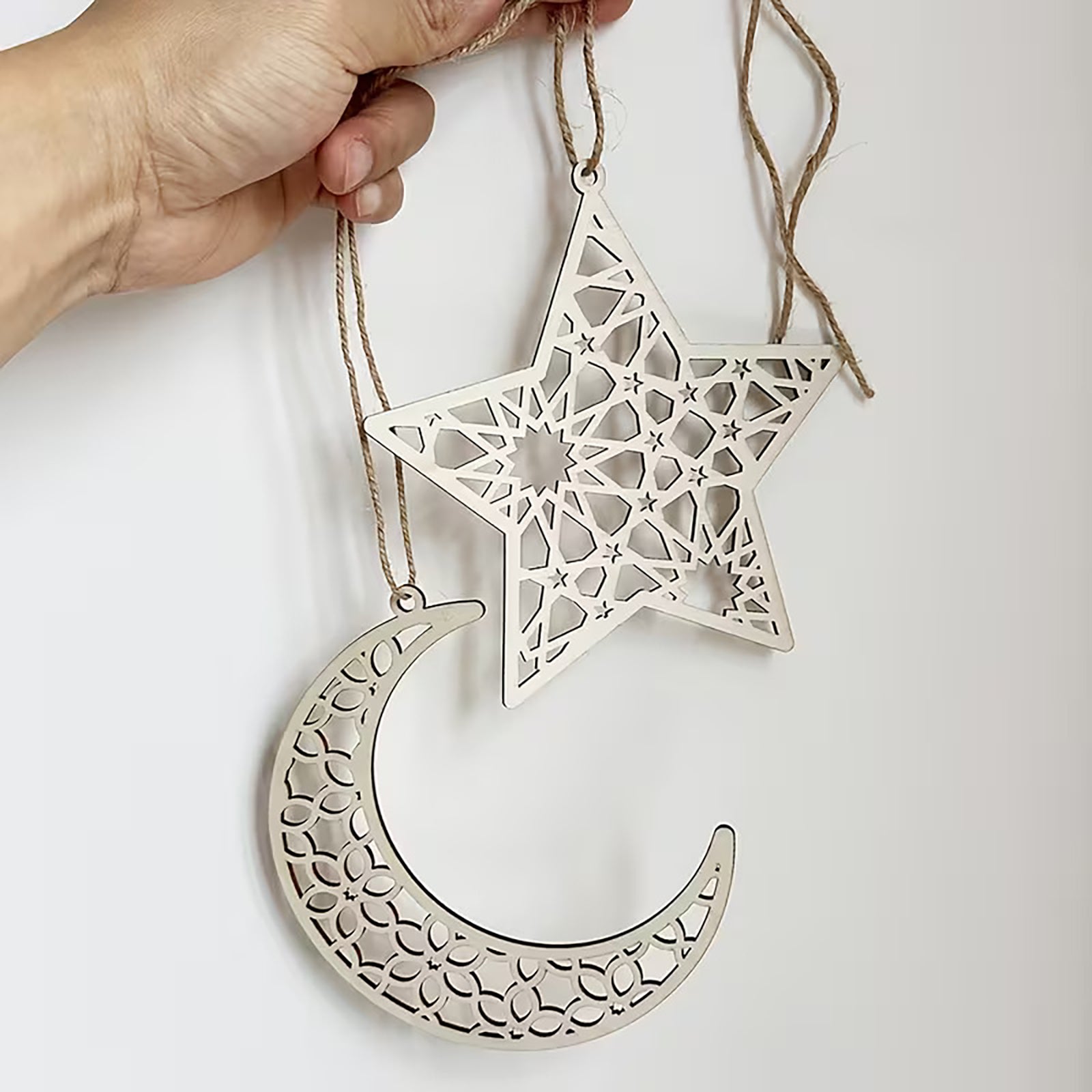 eid wooden hanging decor set