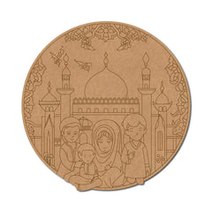 muslim mosque mdf board