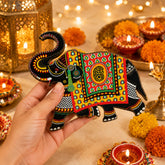 elephant shape mdf wooden craft base for painting