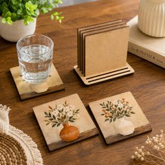 diy square coaster blanks for acrylic painting