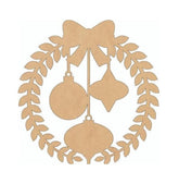 mdf wreath cutout