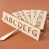 alphabet tracing wooden board for kids