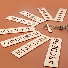 kids learning writing practice boards
