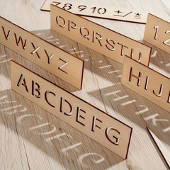 mdf tracing boards for early learning