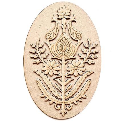 oval mdf craft base