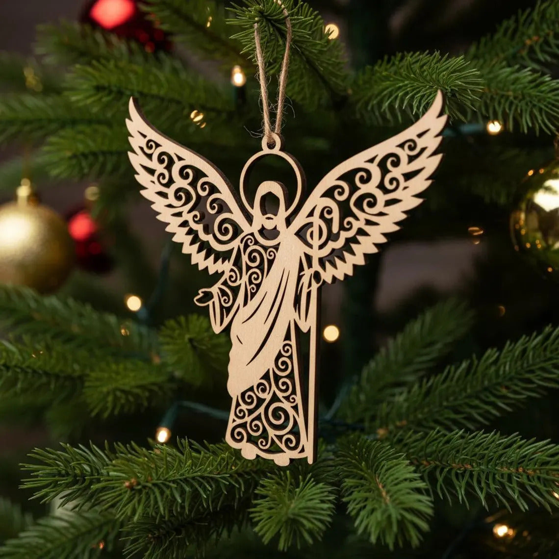laser cut christian wood