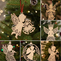 angel wooden cutouts