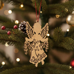 christmas angel diy wood