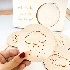 diy weather chart mdf craft base
