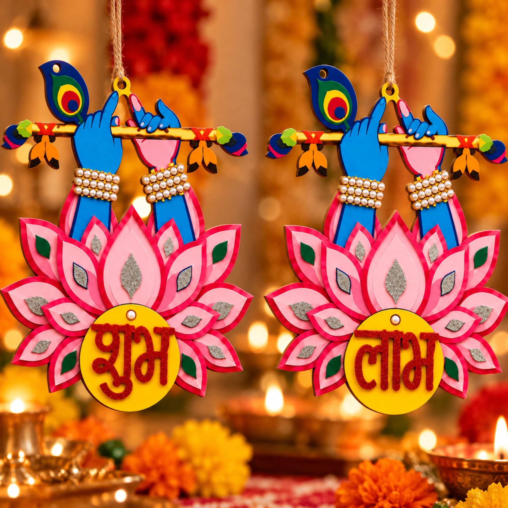 printed shubh labh