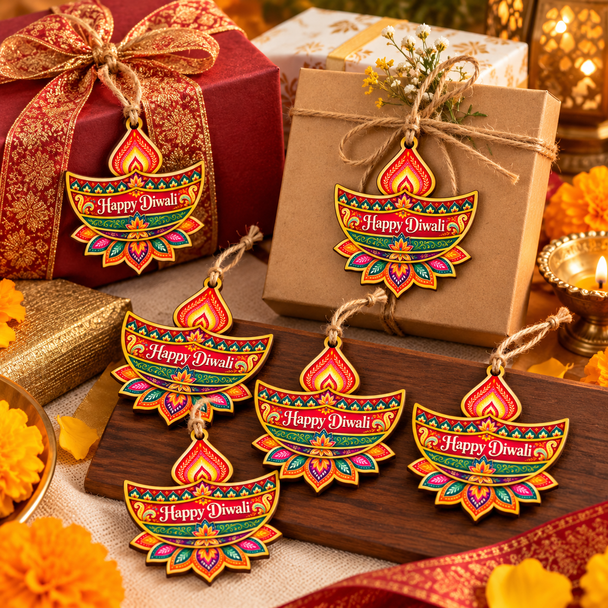 diwali craft material