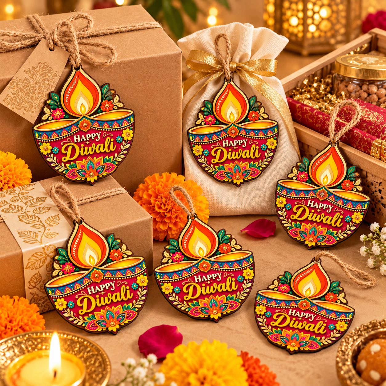 diwali craft material