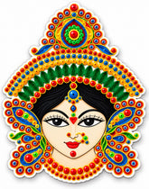 durga face craft