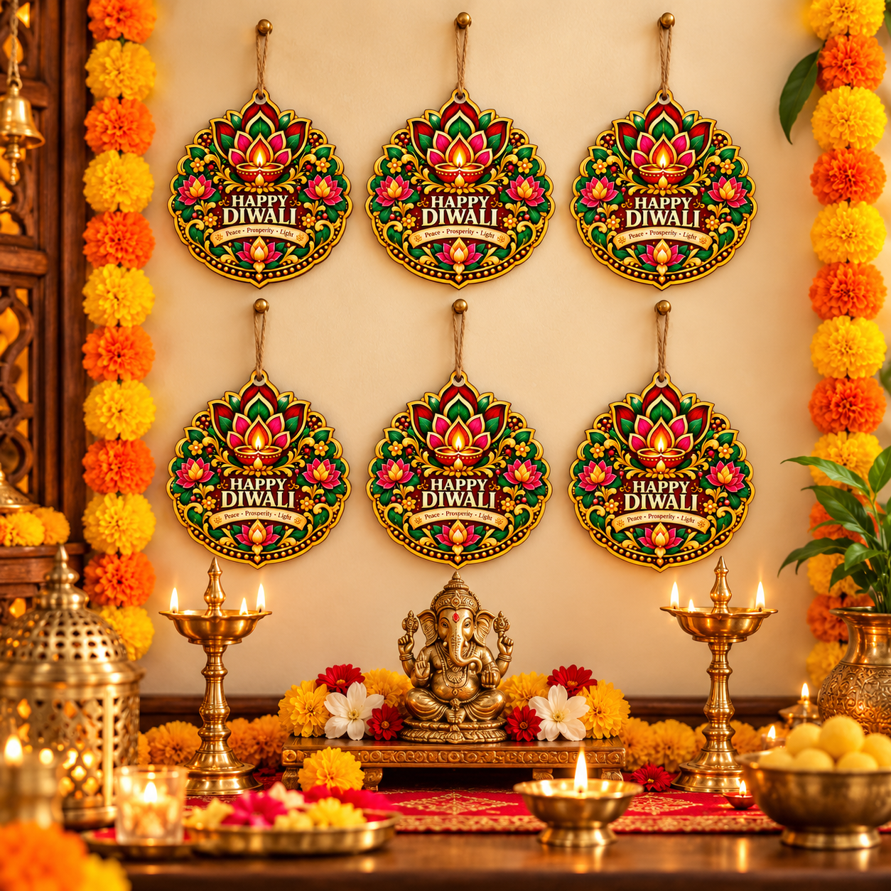 diya lotus MDF