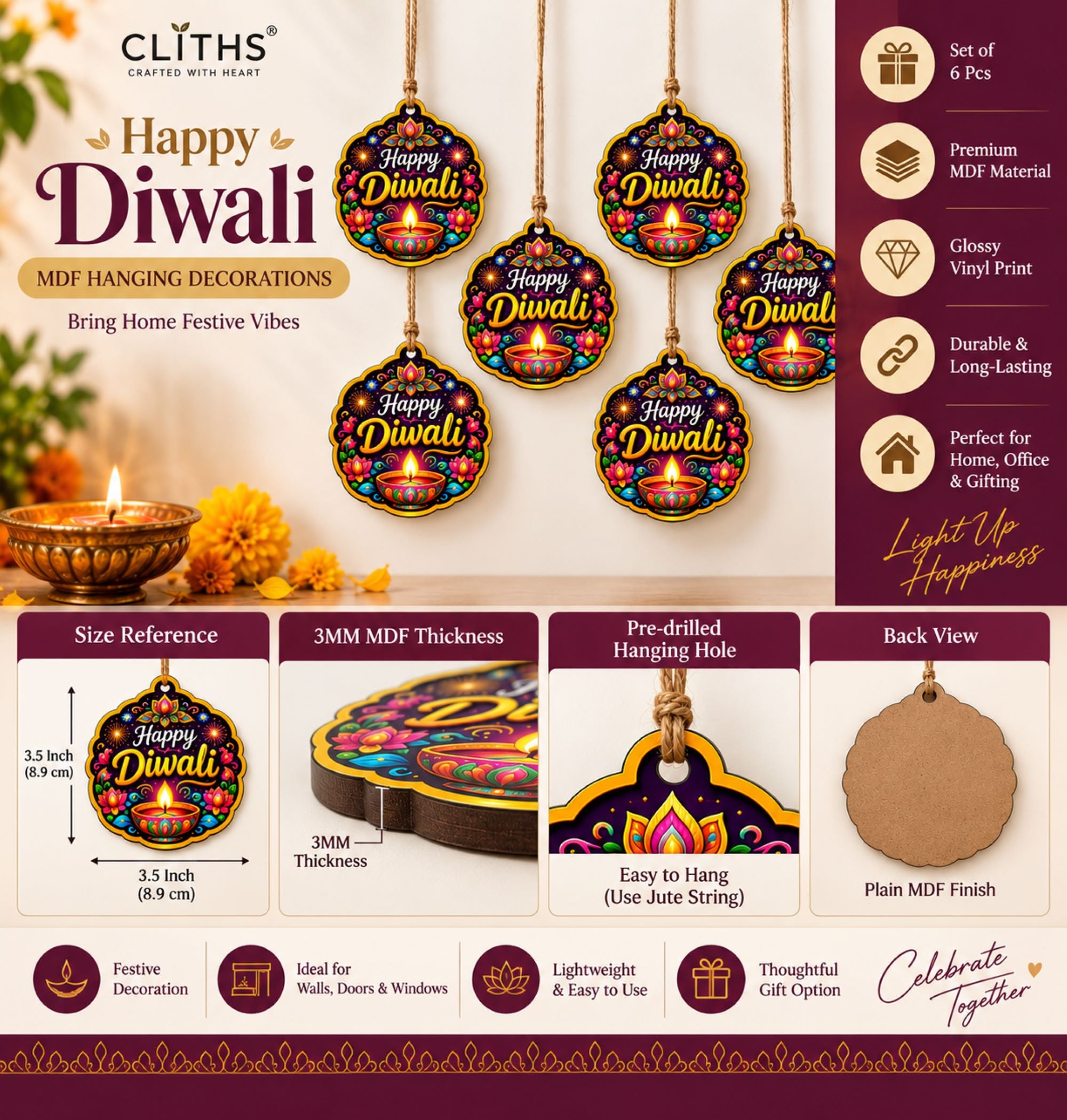 english diwali craft