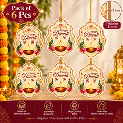 happy diwali craft material
